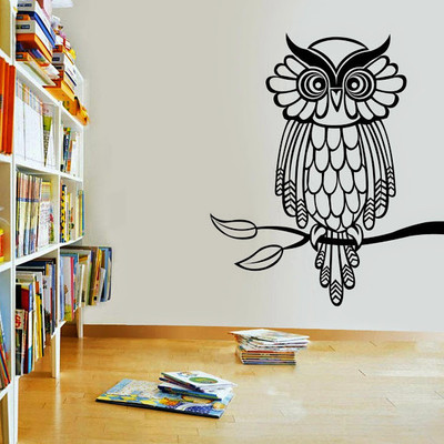 87% OFF on DeStudio Owl On Branch Size Tiny Wall Sticker