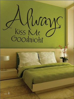 71% OFF on Wall1ders Kiss Me PVC Vinyl Sticker Sticker Pack of 1