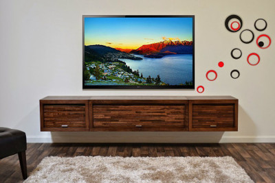 66% OFF on DeStudio 6 Black 6 Red Rings 3D Acrylic Sticker Pack of 12