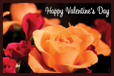 16% OFF on Valentine Red & Orange Roses Paper Print 16% OFF on Valentine Red & Orange Roses Paper Print
