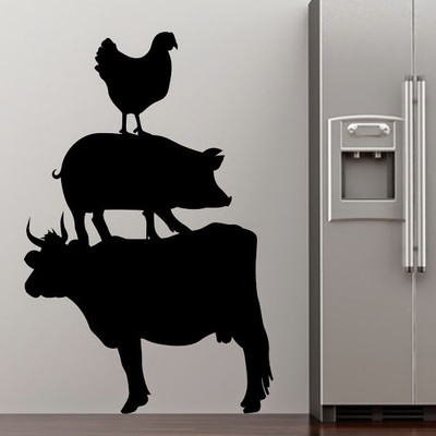 70% OFF on DeStudio Farm Kids Kitchen Animal Wall Sticker Sticker 70% OFF on DeStudio Farm Kids Kitchen Animal Wall Sticker Sticker