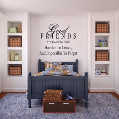 44% OFF on DeStudio Good Friends Are Hard Size Tiny Wall Sticker