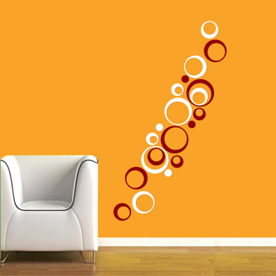 65% OFF on Creative Width Decor Small Acrylic Sticker