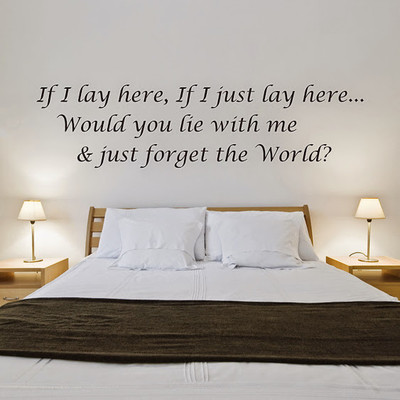 50% OFF on DeStudio Snow Patrol Lyrics Vinylvinyl Art Vinylbedroom Living Wall Sticker Sticker
