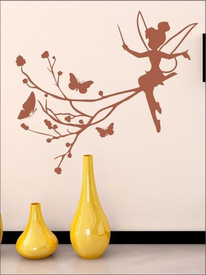 80% OFF on Wall1ders Fairy With Flies PVC Vinyl Sticker Sticker Pack of 1 80% OFF on Wall1ders Fairy With Flies PVC Vinyl Sticker Sticker Pack of 1