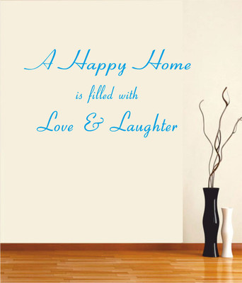 50% OFF on Ritzy A Happy Home Living Room Wall Quotes Wall Decal Sticker 50% OFF on Ritzy A Happy Home Living Room Wall Quotes Wall Decal Sticker