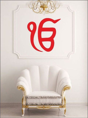 71% OFF on Wall1ders Ek Onkar PVC Vinyl Sticker Pack of 1