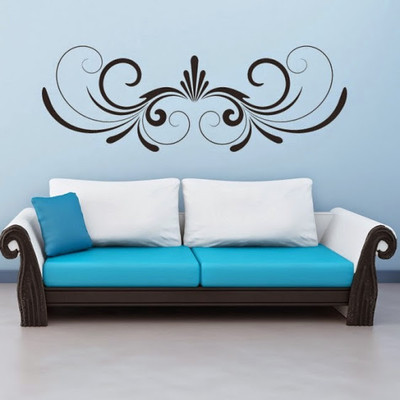 50% OFF on DeStudio Floral Embelishment Wall One Size Giant WALL STICKER Sticker