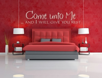 50% OFF on DeStudio DeStudio Come Unto Me And I Will One Wall Stickers Size MEGA WALL STICKER Sticker