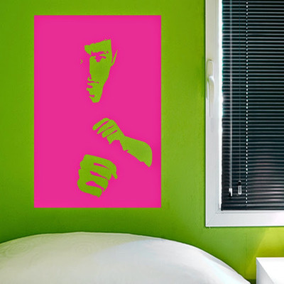 50% OFF on DeStudio Mister Spock Star Trek Televison Wallart Home Color Pink Size 150 X 60 Cms Wall Sticker