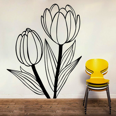 87% OFF on DeStudio Beautiful Tulips Size Tiny Wall Sticker 87% OFF on DeStudio Beautiful Tulips Size Tiny Wall Sticker