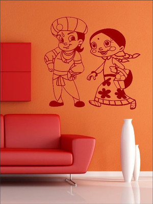 80% OFF on Wall1ders Bheem & Chutki 36 Sticker Sticker Pack of 1 80% OFF on Wall1ders Bheem & Chutki 36 Sticker Sticker Pack of 1