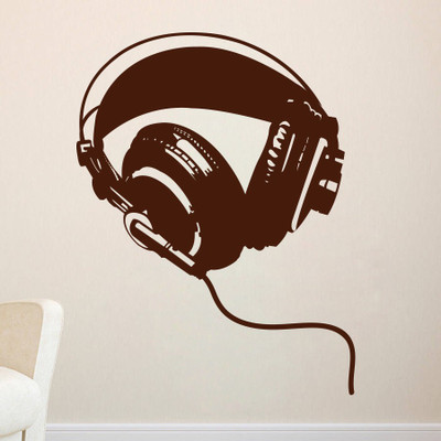 83% OFF on D��cor Kafe Decal Style Headphones Wall Art Medium Size-23*29 Inch Wall Sticker Sticker Pack of 1 83% OFF on D��cor Kafe Decal Style Headphones Wall Art Medium Size-23*29 Inch Wall Sticker Sticker Pack of 1