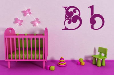 76% OFF on DeStudio DeStudio B Alphabet Wall Stickers Size LARGE WALL STICKER Sticker