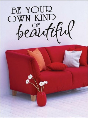 1% OFF on Wall1ders Be Your Own PVC Vinyl Sticker Pack of 1