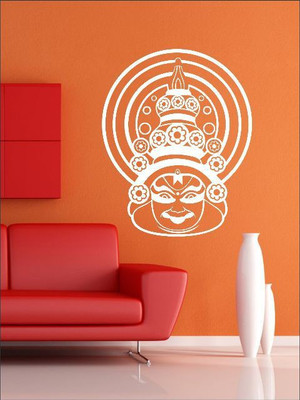 61% OFF on Wall1ders Kathakali Sticker Sticker Pack of 1