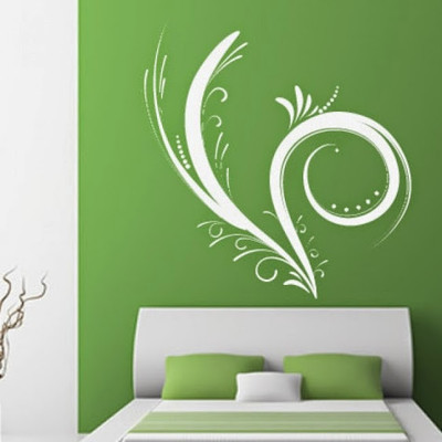 50% OFF on DeStudio Grass Floral Corner Embellishment Size Giant WALL STICKER Sticker
