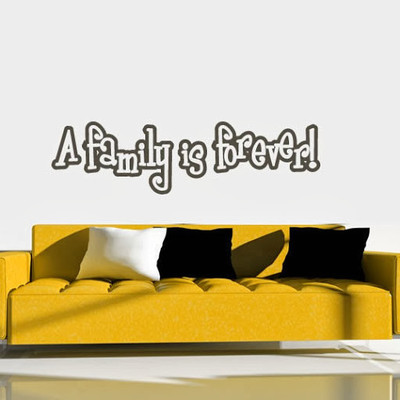 50% OFF on DeStudio DeStudio A Family Is Forever Wall Stickers Size GIANT WALL STICKER Sticker