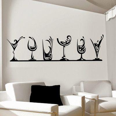50% OFF on DeStudio DeStudio Glasses Wall Stickers Size JUMBO WALL STICKER Sticker