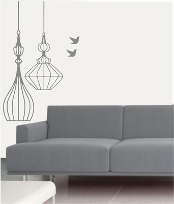 50% OFF on Ritzy Birds Out Of Cage Iia Wall Decal Sticker