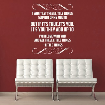 50% OFF on DeStudio DeStudio One Direction One Wall Stickers Size GIANT WALL STICKER Sticker