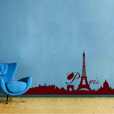 50% OFF on DeStudio DeStudio City Of Paris Two Wall Stickers Size MEDIUM WALL STICKER Sticker
