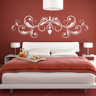50% OFF on DeStudio Long Floral One Size Giant WALL STICKER Sticker