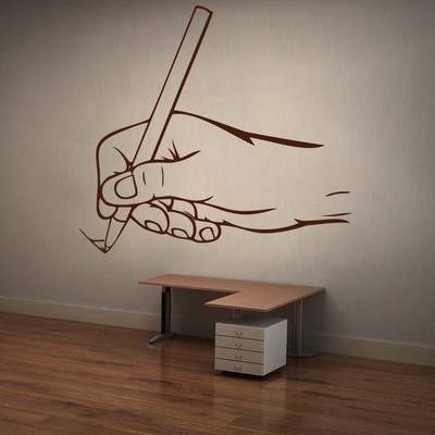 83% OFF on D��cor Kafe Decal Style Someone Writing Wall Art Medium Size-26*23 Inch Wall Sticker Sticker Pack of 1 83% OFF on D��cor Kafe Decal Style Someone Writing Wall Art Medium Size-26*23 Inch Wall Sticker Sticker Pack of 1