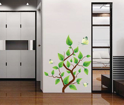 33% OFF on Pindia Green Leaves Tree Wall Sticker 33% OFF on Pindia Green Leaves Tree Wall Sticker