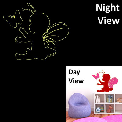 25% OFF on Chipakk Lil Fairy Wall Decal Glow In The Dark Pigmented Polyvinyl Films Imported Sticker 25% OFF on Chipakk Lil Fairy Wall Decal Glow In The Dark Pigmented Polyvinyl Films Imported Sticker