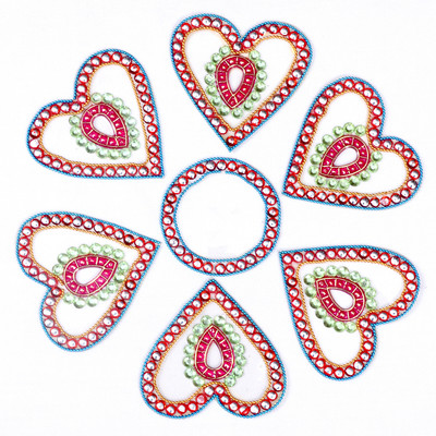 58% OFF on Amba Handicraft Blue Heart Rangoli Acrylic Sheet Sticker 58% OFF on Amba Handicraft Blue Heart Rangoli Acrylic Sheet Sticker
