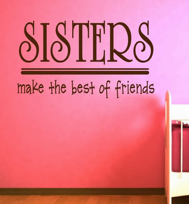 44% OFF on DeStudio Sisters Size Tiny Wall Sticker 44% OFF on DeStudio Sisters Size Tiny Wall Sticker