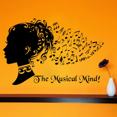 50% OFF on DeStudio DeStudio The Musical Mind Wall Stickers Size GIANT WALL STICKER Sticker