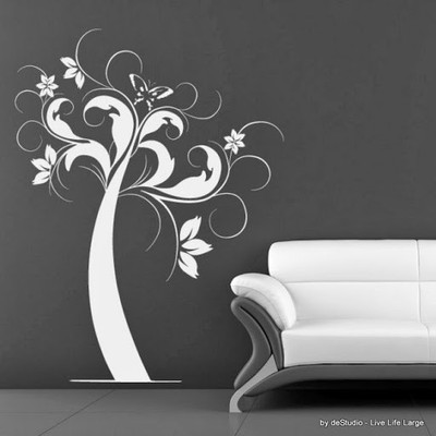 50% OFF on DeStudio DeStudio Decorative Butterfly Tree Wall Stickers Size GIANT WALL STICKER Sticker