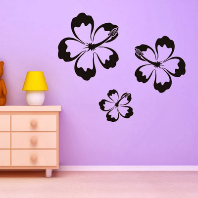 50% OFF on DeStudio DeStudio Lilies Print Wall Stickers Size GIANT WALL STICKER Sticker