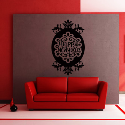 40% OFF on Creative Width Decor Happy New Year Vinyl Sticker Sticker Pack of 1 40% OFF on Creative Width Decor Happy New Year Vinyl Sticker Sticker Pack of 1