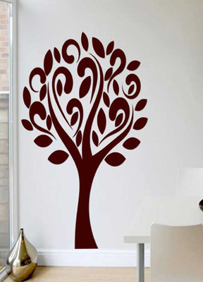 53% OFF on Ritzy Tree Living Room Wall Decal Sticker