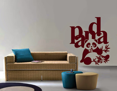 50% OFF on DeStudio DeStudio Cute Panda Two Wall Stickers Size LARGE WALL STICKER Sticker