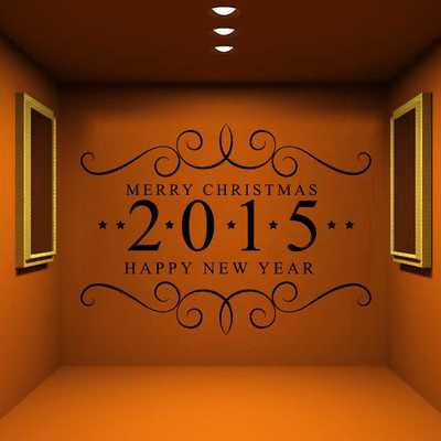 80% OFF on D��cor Kafe Decal Style 2015 HNY Wall Sticker Large Size-26*19 Inch Wall Sticker Sticker Pack of 1 80% OFF on D��cor Kafe Decal Style 2015 HNY Wall Sticker Large Size-26*19 Inch Wall Sticker Sticker Pack of 1