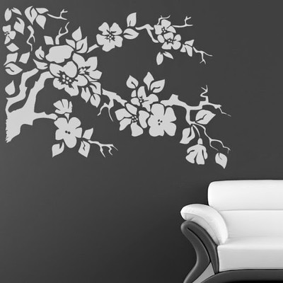 84% OFF on DeStudio Tree Branches Nature One Size Jumbo WALL STICKER Sticker