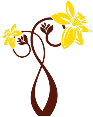 Chipakk Bunch of flowers 4 - Yellow Wall Decal Small Pigmented Polyvinyl Films Imported Sticker Chipakk Bunch of flowers 4 - Yellow Wall Decal Small Pigmented Polyvinyl Films Imported Sticker
