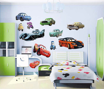 33% OFF on Pindia Beautiful Cartoon Cars Design Wall Sticker 33% OFF on Pindia Beautiful Cartoon Cars Design Wall Sticker