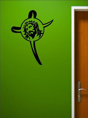 80% OFF on Wall1ders Jesus Cross Sticker Sticker Pack of 1