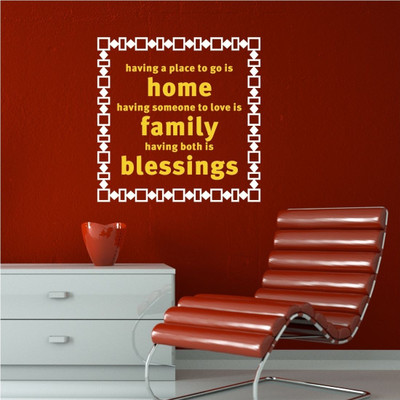 Chipakk Quotes 9- Yellow Medium Pigmented Polyvinyl Films Imported Sticker