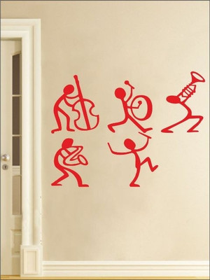 82% OFF on Wall1ders Tribal Band PVC Vinyl Sticker Sticker Pack of 1