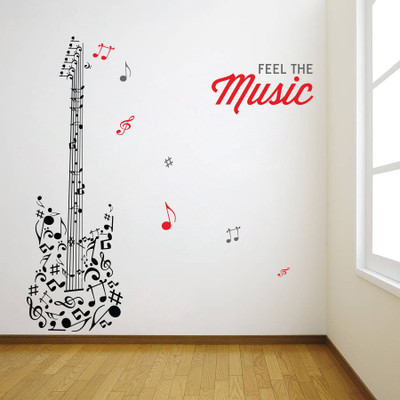55% OFF on D��cor Kafe Decal Style Music Wall Sticker Tiny Size-15*15 Inch Wall Sticker Sticker Pack of 1 55% OFF on D��cor Kafe Decal Style Music Wall Sticker Tiny Size-15*15 Inch Wall Sticker Sticker Pack of 1