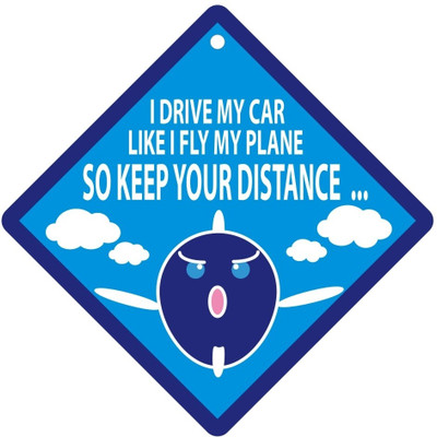 38% OFF on Shopisky Bumper PVC for Your Car Sticker