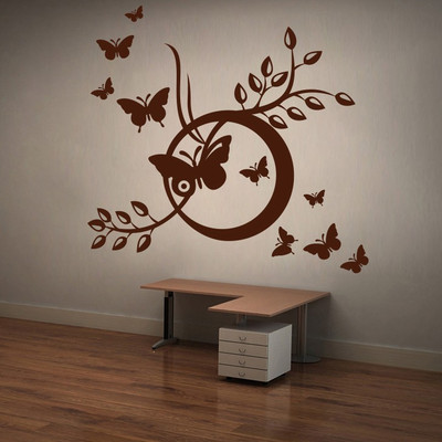 85% OFF on D��cor Kafe Decal Style ButterFlies Swings Wall Art Medium Size-32*30 Inch Wall Sticker Sticker Pack of 1 85% OFF on D��cor Kafe Decal Style ButterFlies Swings Wall Art Medium Size-32*30 Inch Wall Sticker Sticker Pack of 1