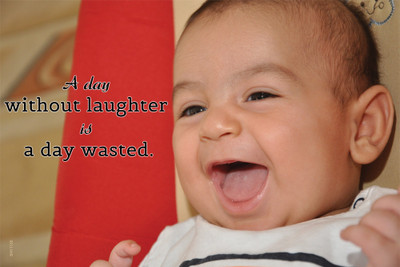 16% OFF on Lovely Quote On Laughter Poster Paper Print