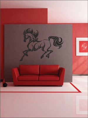 82% OFF on Wall1ders Vastu Horse PVC Vinyl Sticker Sticker Pack of 1